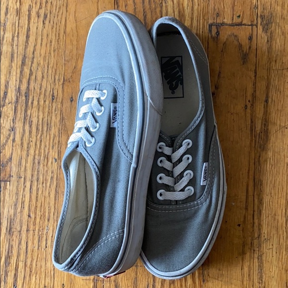Vans Shoes Vans Authentic In Light Grey Poshmark